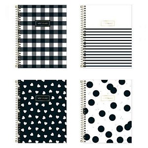 Caderno Espiral Colegial West Village - 10 matérias TILIBRA