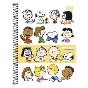 Caderno Espiral Universitário Snoop - 1 matéria TILIBRA