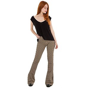 Calça Zíper • Estampado