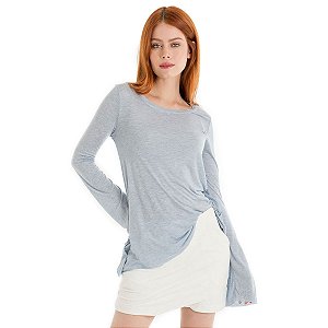 Camiseta Manga Sino  • Azul Claro