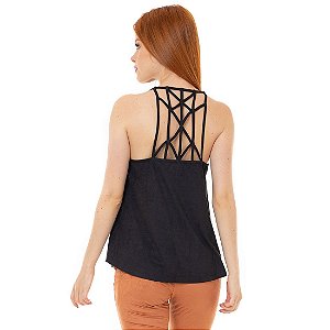 Regata Tiras  • Preto