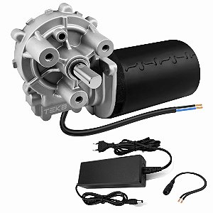 Motoredutor 12V DC 60 RPM + Fonte 12V - MB26012
