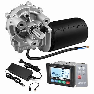 Motoredutor 12V DC 60 RPM + Fonte e PWM I - MB26012