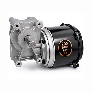 Motoredutor 24V DC 200 RPM - MK20024