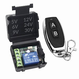 Remoto 1 Canal 06-30V - 10A 1CT - MR1C530