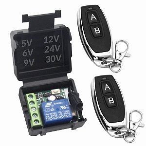 Remoto 1 Canal 06-30V - 10A 2CT - MR1C530