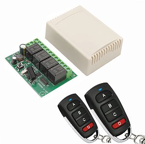 Remoto 4 Canais 06-30V - 10A 2CT - MR4C530