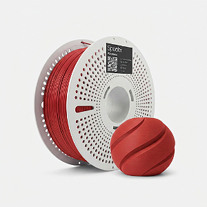 Filamento PLA Matte Vermelho Fogo 1kg 1,75mm - Spooler