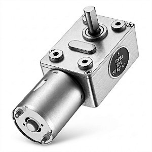 Motoredutor 12V DC 1 RPM - MJ001