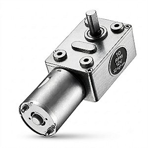 Motoredutor 12V DC 10 RPM - MJ010
