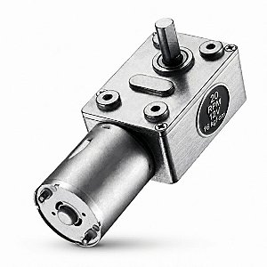 Motoredutor 12V DC 20 RPM - MJ020