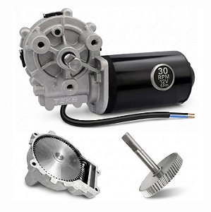 Motoredutor 12V DC 30 RPM - MBB3012