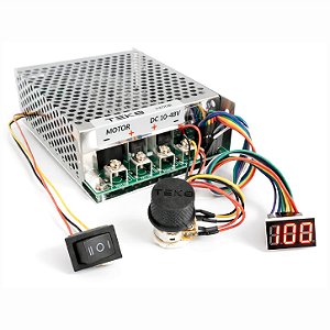 Controlador de Velocidade PWM Digital 60A com Reversão - P60DR