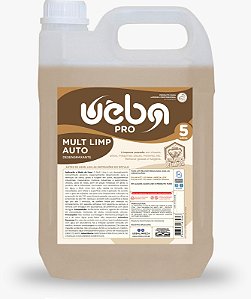 MULT LIMP AUTO 5L UÊBA 1:20 Desengraxante