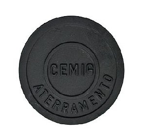 TAMPÃO PARA ATERRAMENTO  FERRO FUNDIDO 22MM REDONDO