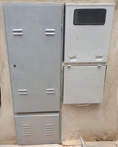 CAIXA CEMIG CM18 MONTADA COM DISJUNTOR TRIPOLAR 450A C/ CM4
