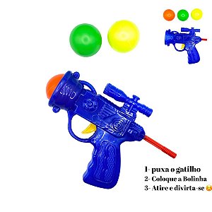Pistola Bolinha Infantil Shoot Gun