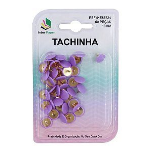 Jogo De Tachinhas 50 Peças 10mm Em Metal Interponte