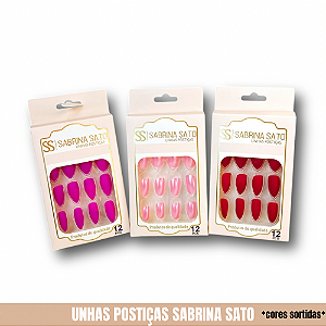 Unhas Postiças 12 Unidades Sabrina Sato