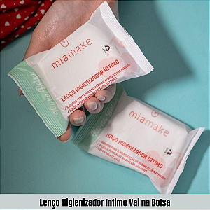 Lenço Higienizador Intimo Vai na Bolsa
