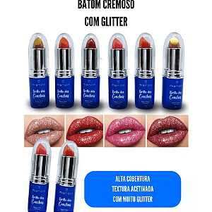 Batom Glow Cremoso Brilho das Conchas