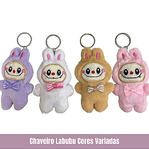 Chaveiro Labubu Cores Variadas