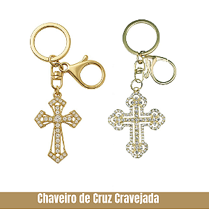 Chaveiro de Cruz Cravejada