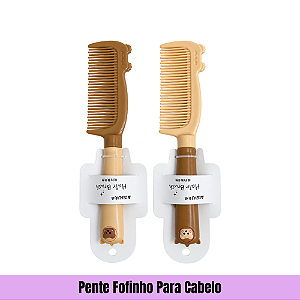 Pente Fofinho Para Cabelo