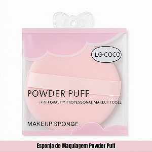 Esponja de Maquiagem Powder Puff