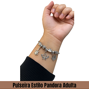 Pulseira Estilo Pandora Adulta