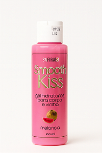 Gel Hidratante Smooth Kiss Melancia 100ml Safira