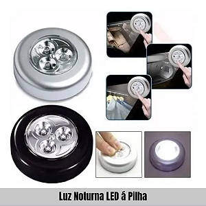Luz Noturna LED á Pilha