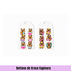 Bottons de Crocs Capivara