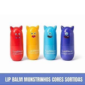 Lip Balm Mágico de Monstrinho Variados