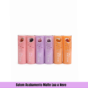 Batom Acabamento Matte Lua & Neve