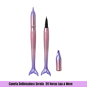 Caneta Delineadora Sereia 24 Horas Lua & Neve