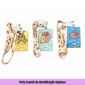 Porta Crachá Capivara