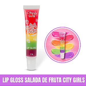 Lip Gloss Salada de Frutas City Girls