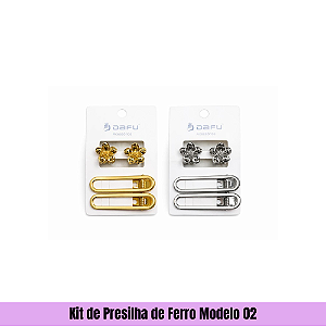 Kit de Presilha de Ferro Modelo 02