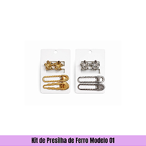 Kit de Presilha de Ferro Modelo 01