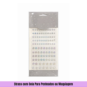 Strass com Cola Para Penteados ou Maquiagem