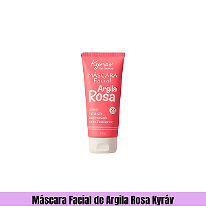 Máscara Facial de Argila Rosa Kyráv