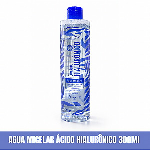 Água Micelar com Ácido Hialurônico Glow Make Up