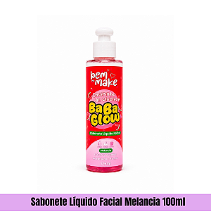 Sabonete Líquido Facial Melancia 100ml Bem me Make