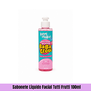 Sabonete Líquido Facial Tutti Frutti 100ml Bem me Make