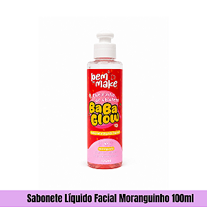 Sabonete Líquido Facial Moranguinho 100ml Bem me Make