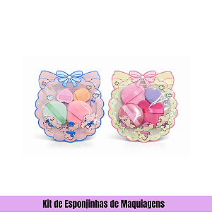 Kit de Esponjinhas de Maquiagens
