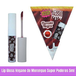 Lip Gloss Vegano de Floresta Negra Super Poderes 5ml