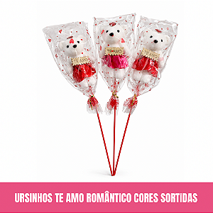 Ursinhos Te Amo Romântico Cores Sortidos