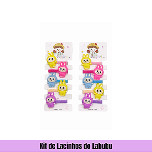 Kit de Lacinhos do Labubu